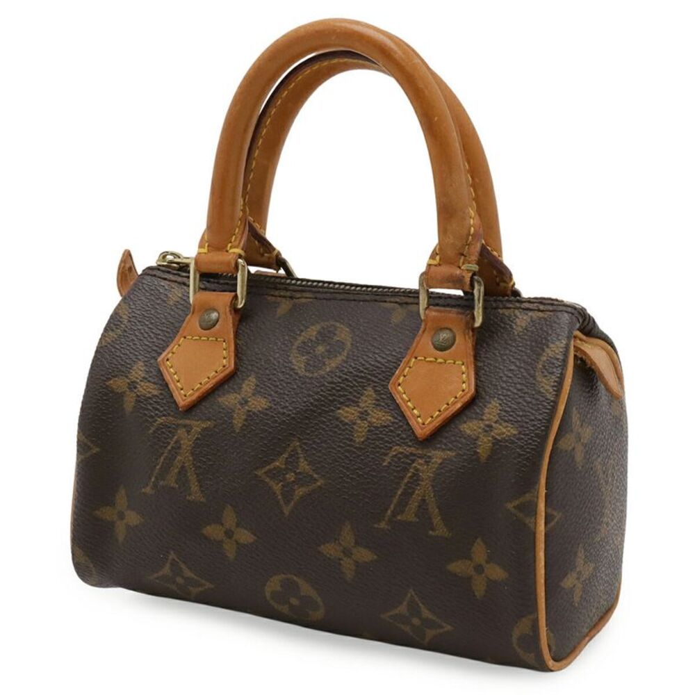 Louis Vuitton Monogram Mini Speedy Handbag - Picture 2 of 7
